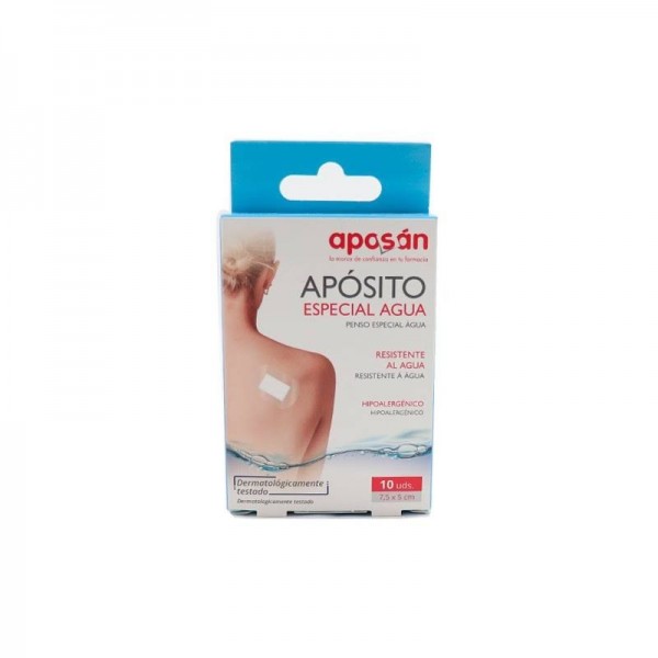aposan aposito especial agua 75 x 5cm 10 unidades