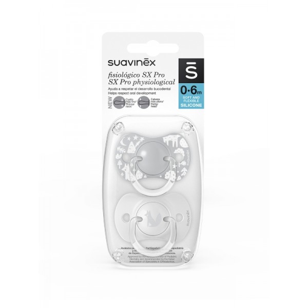 Chupete Suavinex SX Pro Fisiológico 0-6 meses Silicona 2... 2