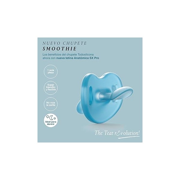 Suavinex Chupete Smoothie Silicona 0-6m 2